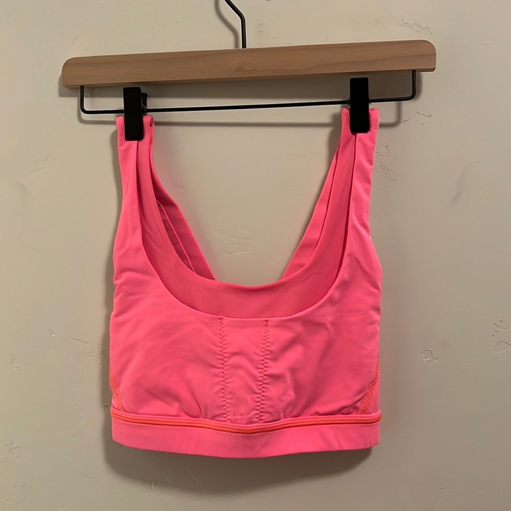 Bright Pink Lululemon Sports Bra!